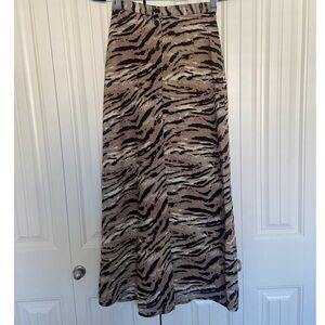 ASOS Design Animal Print Skirt